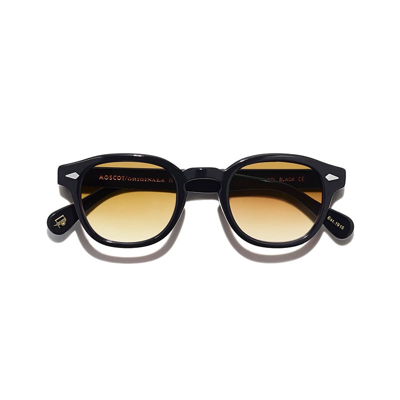 Lunettes Moscot LEMTOSH SUN Black - Chestnut Fade