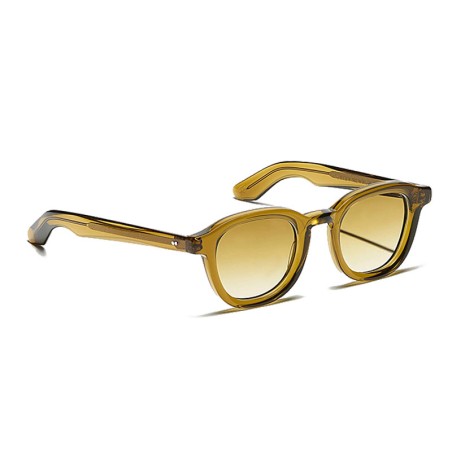 Lunettes Moscot DAHVEN SUN Olive Brown - Chestnut Fade