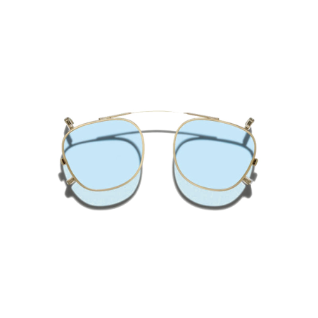 Moscot DAHVEN CLIP Gold - Blue Bel Air