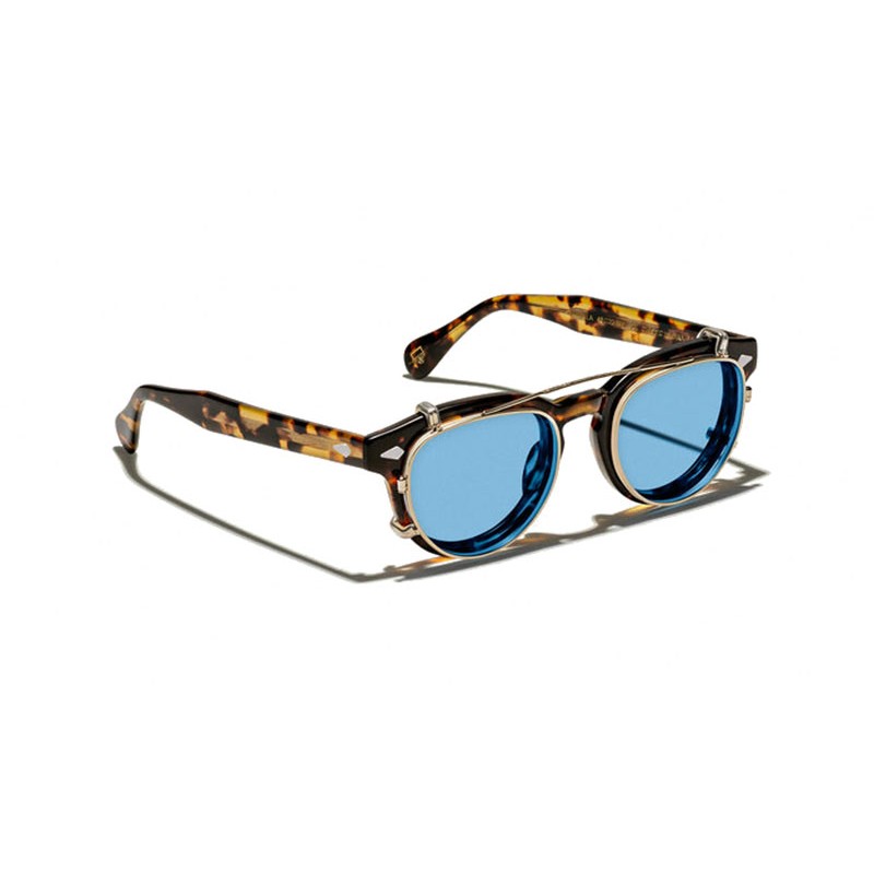 Moscot MAYDELA CLIP Gold - Celebrity Blue