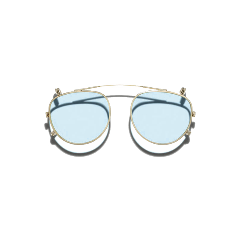 Moscot MAYDELA CLIP Gold - Blue Bel Air