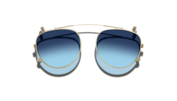 Moscot MAYDELA CLIP Gold - Denim Blue