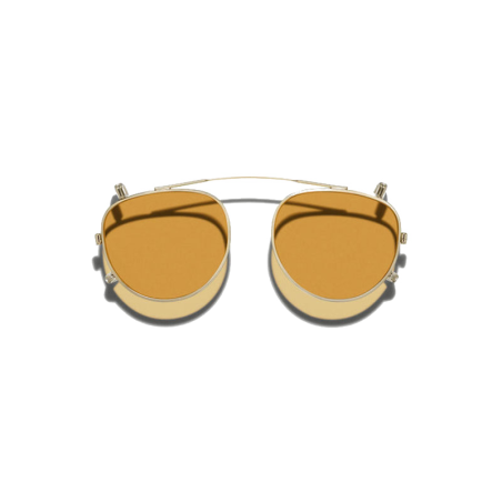 Moscot MAYDELA CLIP Gold - Amber