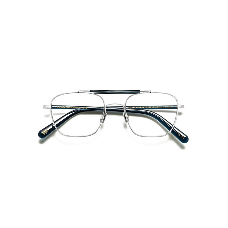 Moscot GAFILTA Silver Navy