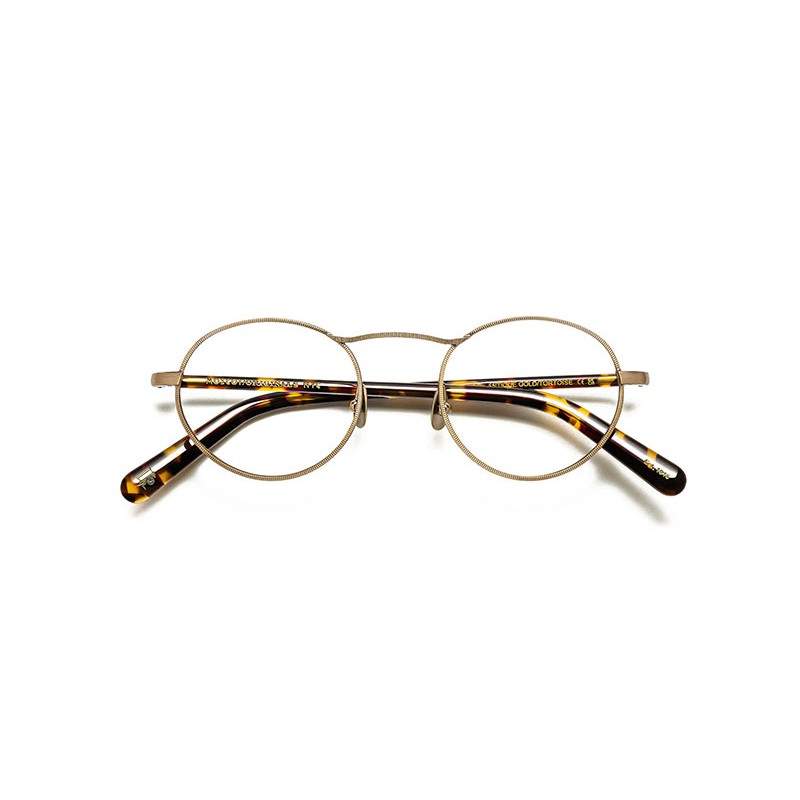 Moscot KANAKA Antique Gold Tortoise