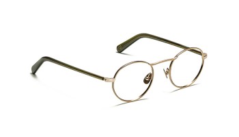 Moscot KANAKA Gold Dark Green