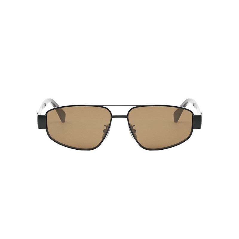 CELINE MAN CL40281U Lunettes de soleil Triomphe Métal Pilot