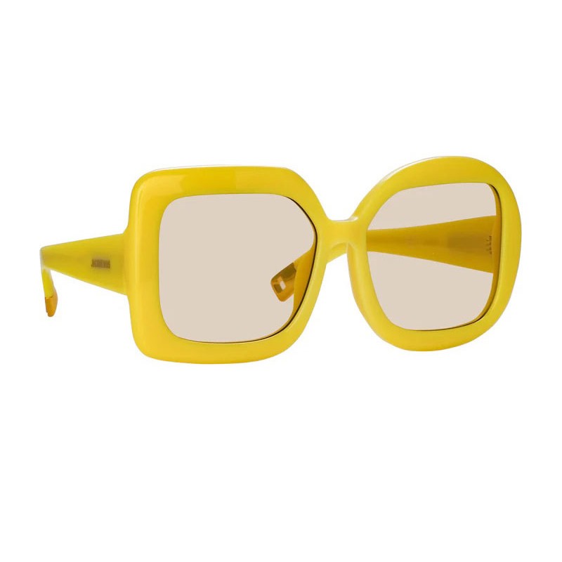 Jacquemus CARRE ROND Pale Yellow