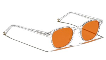 Moscot ARTHUR SUN CRYSTAL CMT Crystal - Woodstock Orange