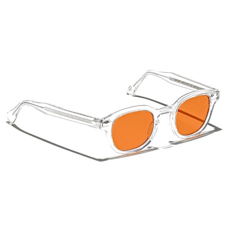 Moscot LEMTOSH SUN CRYSTAL CMT Crystal - Woodstock Orange