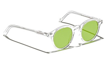 Moscot MILTZEN SUN CRYSTAL CMT Crystal - Garnet Green