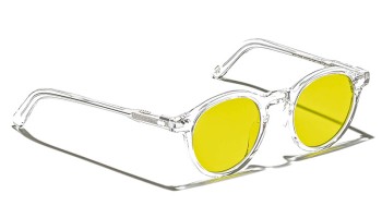 Moscot MILTZEN SUN CRYSTAL CMT Crystal - Mellow Yellow