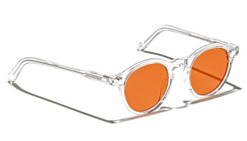 Moscot MILTZEN SUN CRYSTAL CMT Crystal - Woodstock Orange