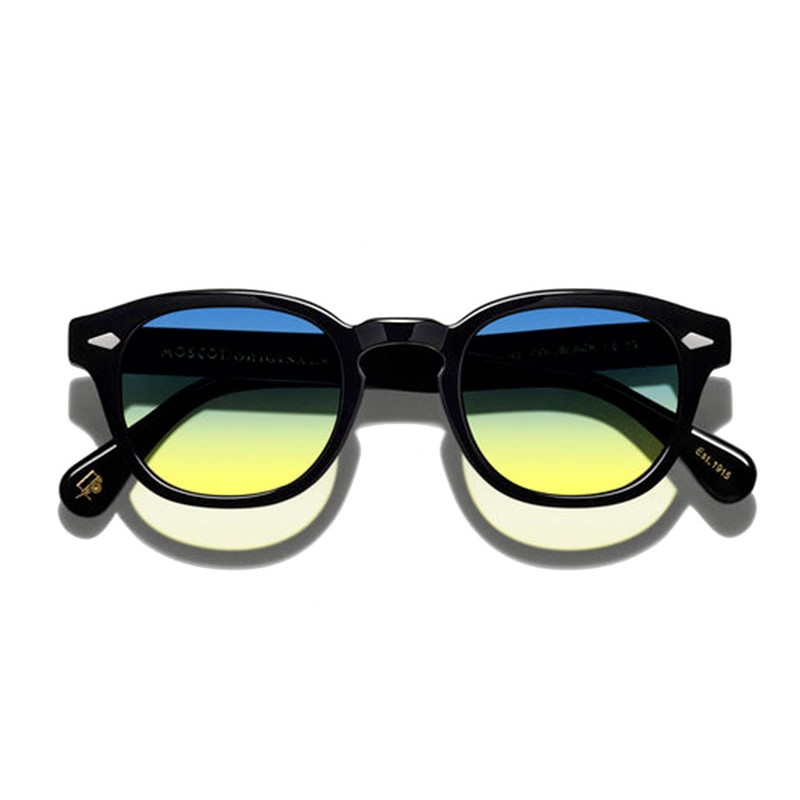 Moscot LEMTOSH SUN Black - Aqua Sunrise