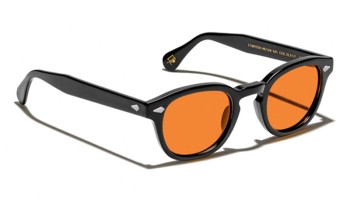 Moscot LEMTOSH SUN Black - Woodstock Orange