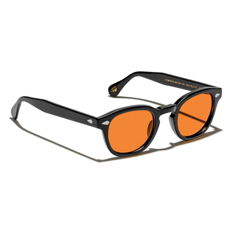 Moscot LEMTOSH SUN Black - Woodstock Orange