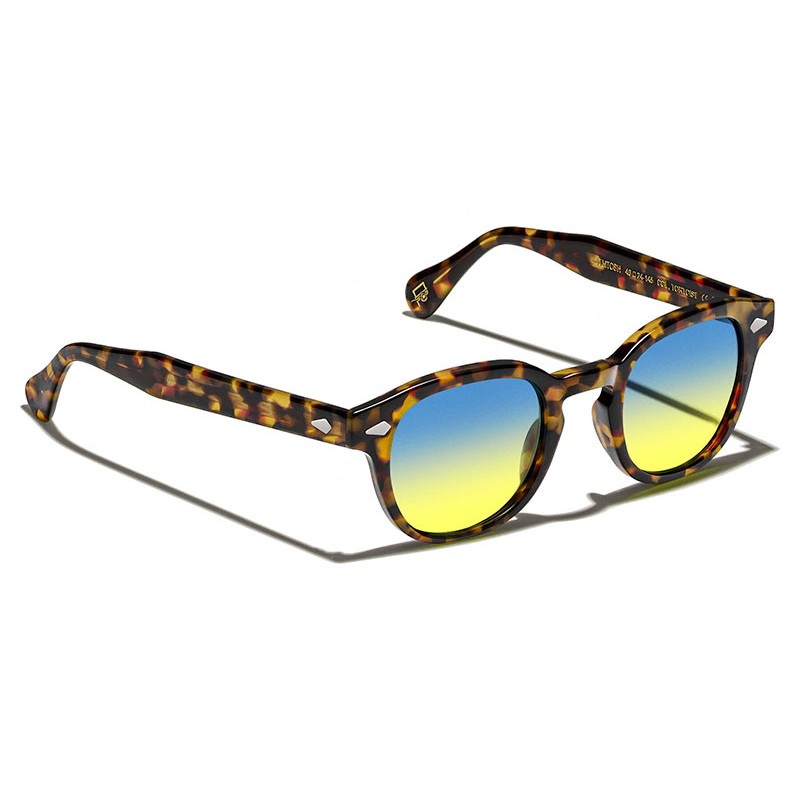 Moscot LEMTOSH SUN Tortoise - Aqua Sunrise