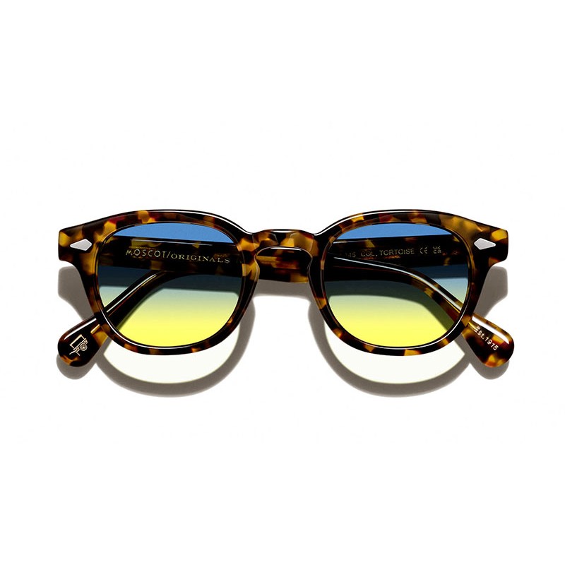 Moscot LEMTOSH SUN Tortoise - Aqua Sunrise