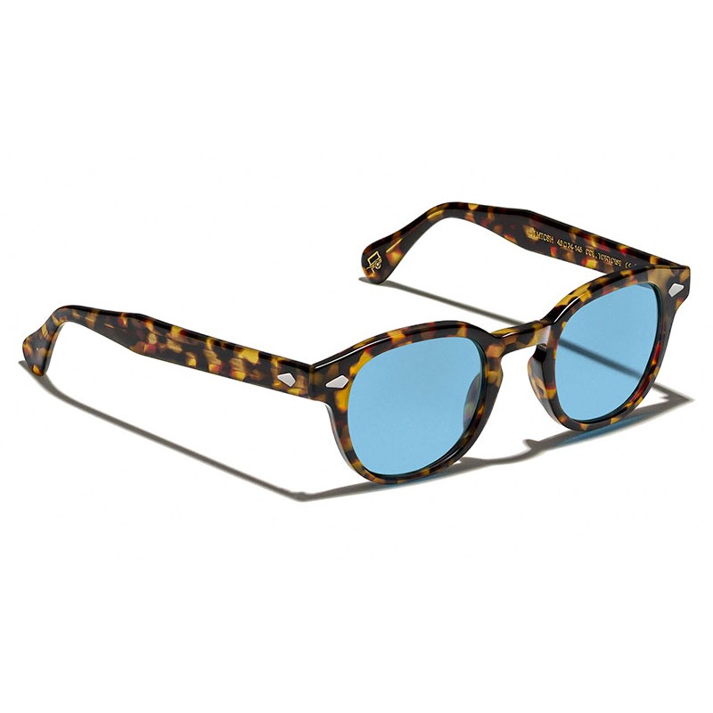 Moscot LEMTOSH SUN Tortoise - Celebrity Blue