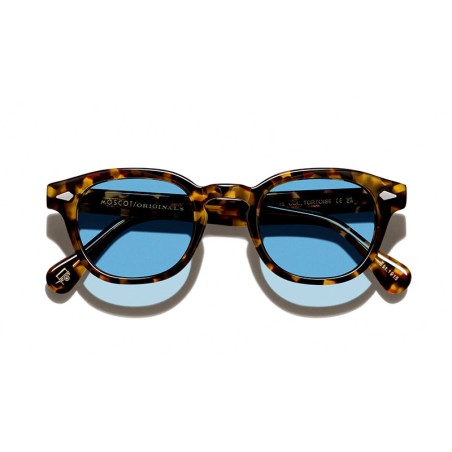 Moscot LEMTOSH SUN Tortoise - Celebrity Blue