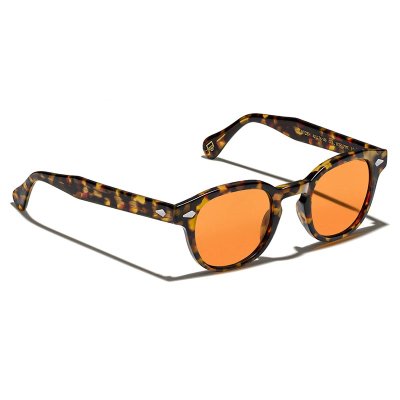 Moscot LEMTOSH SUN Tortoise - Woodstock Orange