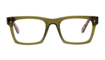 Edwardson YOKOHAMA 55 Khaki Crystal & Tortoise